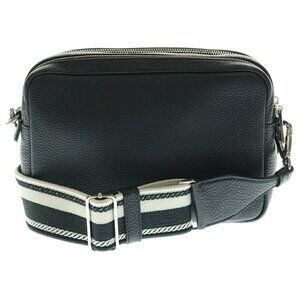 Prada Leather Black Vitello Shoulder Dino Bag